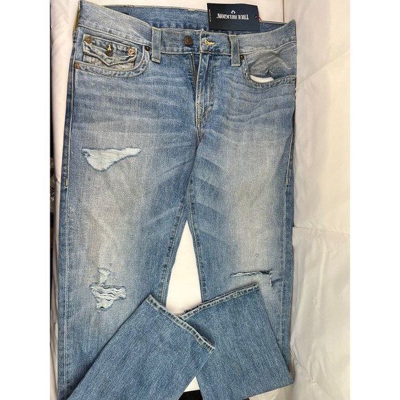 TRUE RELIGION Geno  Relaxed‎ Slim Jeans Men's Size W34 x L33 *NWT* $229.00 - Picture 1 of 7